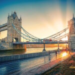 London - Tower Bridge bei Sonnenaufgang