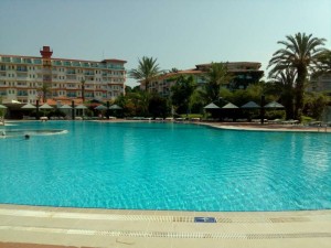 Hauptpool Belconti Resort Belek Haupthaus