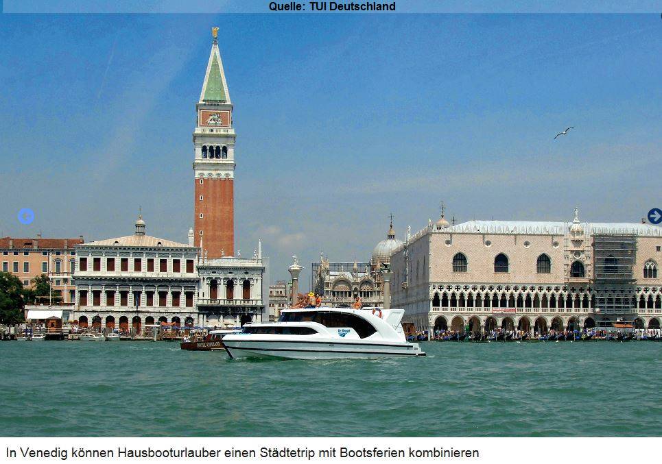 Urlaub auf dem Hausboot - Venedig