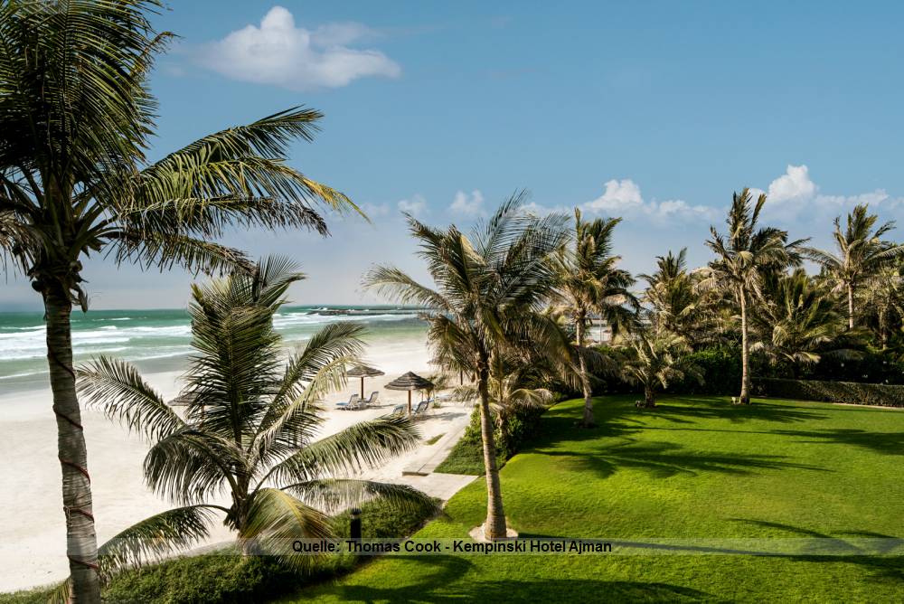 Urlaub im Orient - Kempinski Hotel Ajman