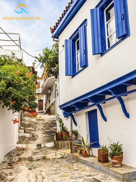 Haus in Chora auf Skopelos - Urlaub in Griechenland