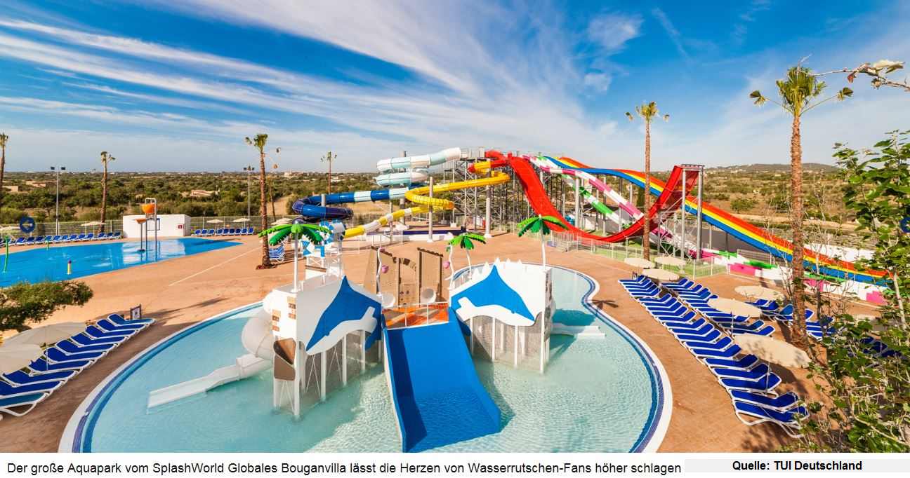 SplashWorld Globales Bouganvilla Mallorca Aquapark