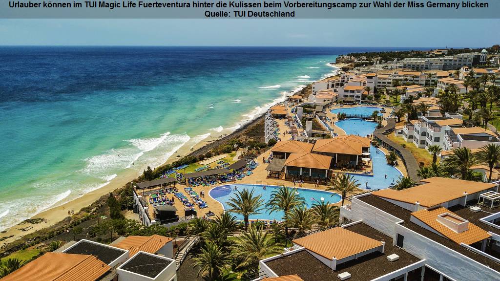 TUI Magic Life Fuerteventura - Luftbild Strand Meer