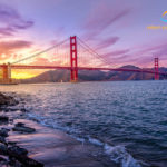 USA - rote Golden Gate Bridge San Francisco