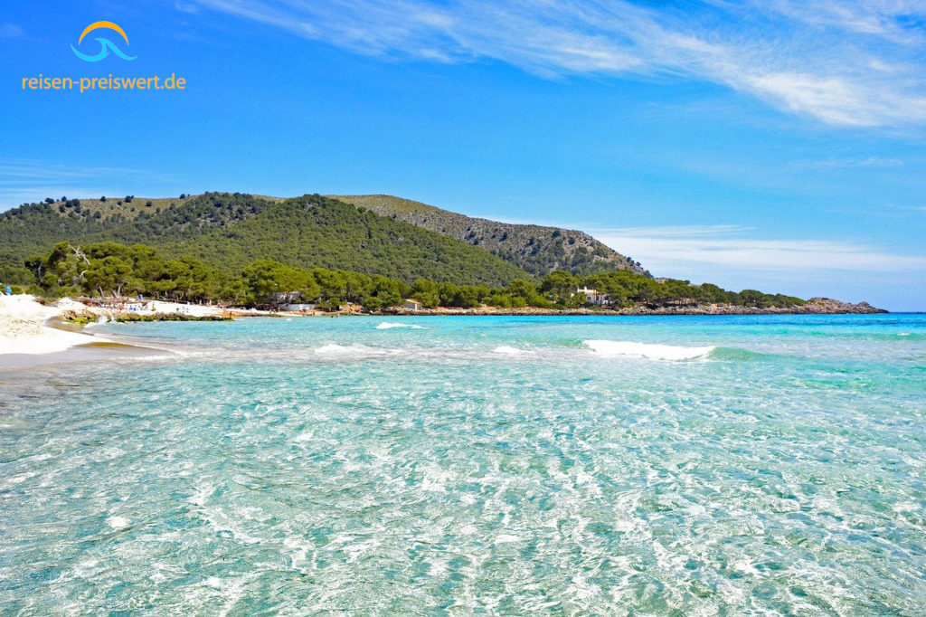 Mallorca - Strand in der Bucht von Cala Agulla bei Cala Rajada