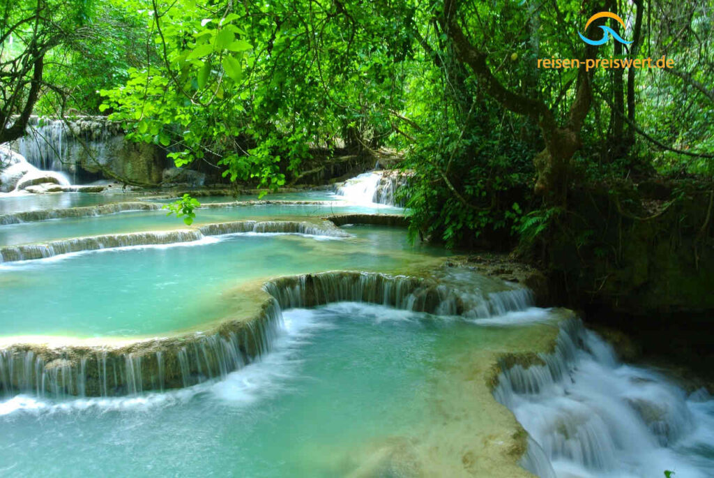 Tat Kuang Si Wasserfall - Laos
