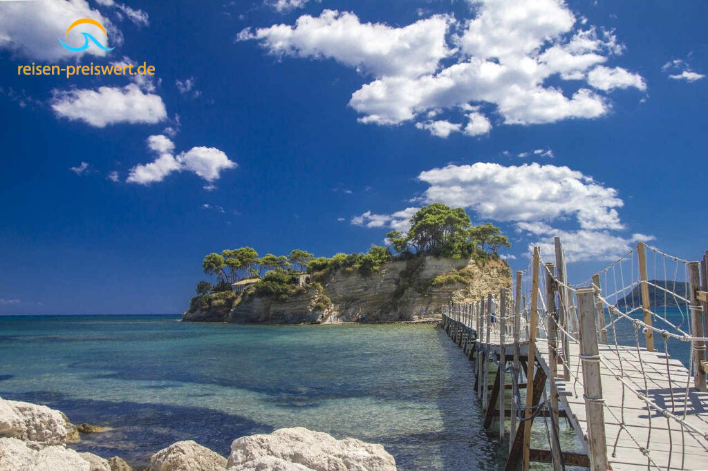 Eine Brücke über das Meer - Griechenland Insel Zakynthos