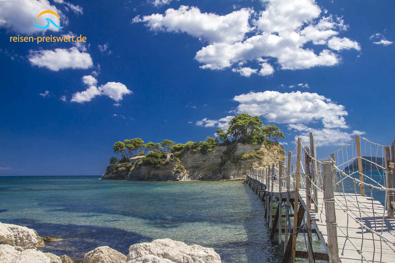 Eine Brücke über das meer - Griechenland Insel Zakynthos